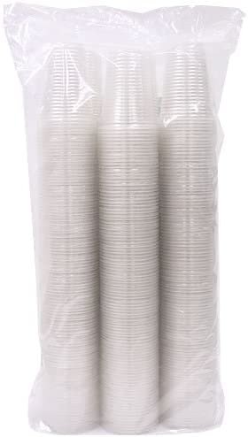 Nicole Home Collection Plastic 7 oz. | Clear | Pack of 600 Drinking Cup, 7 oz-600