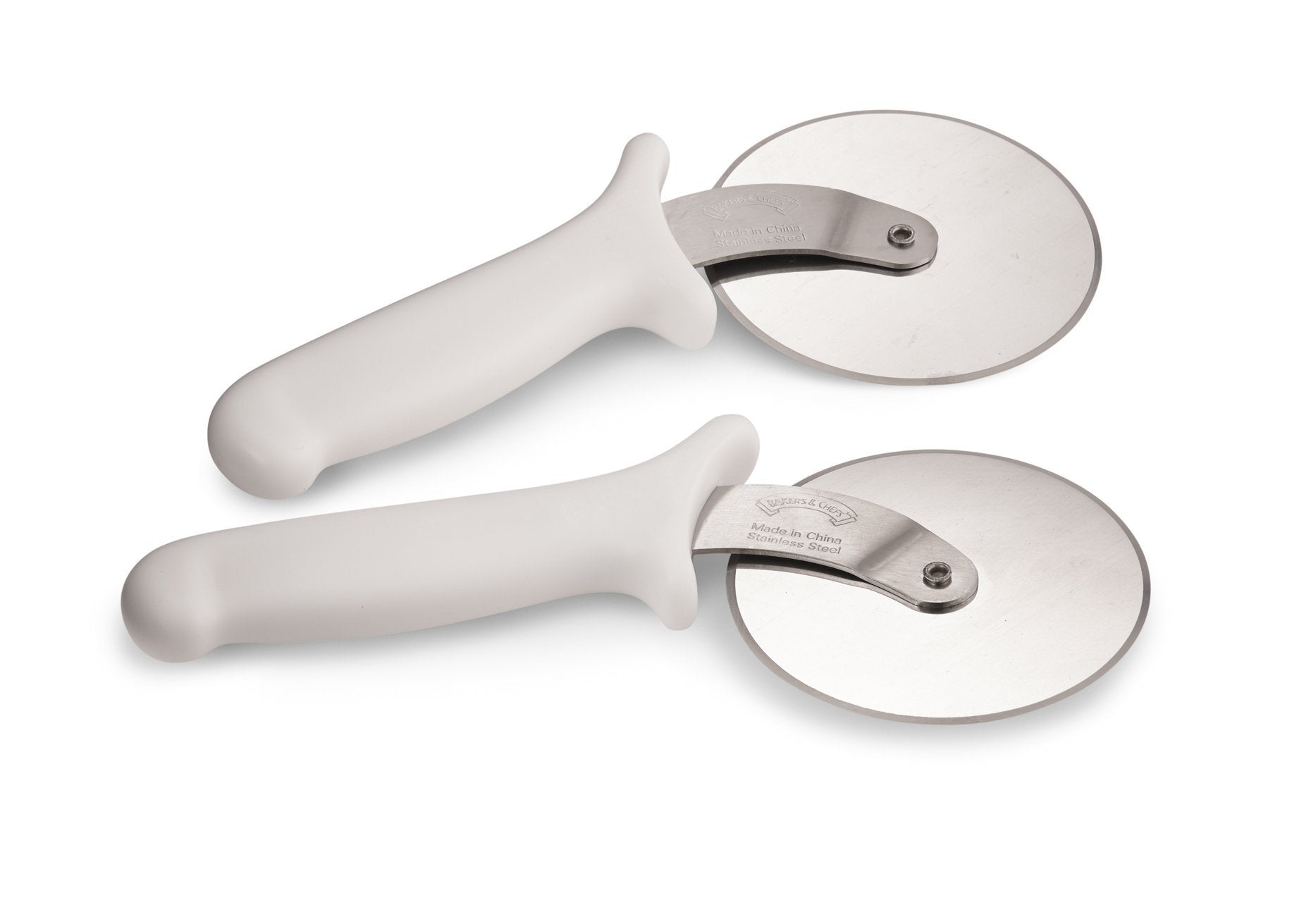 Artisan Bakers & Chefs Stainless Steel Rolling Pizza Cutters, 2-Pack