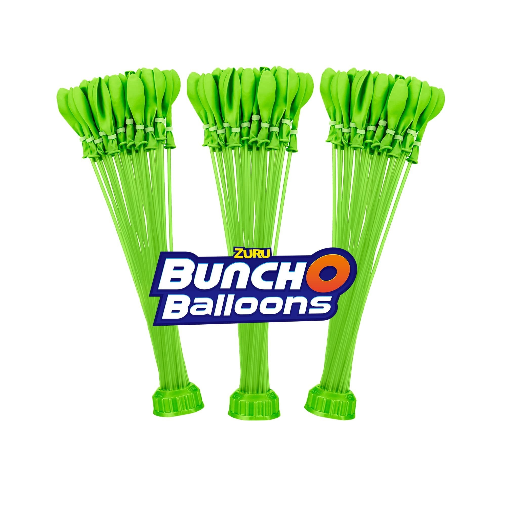 Bunch O Balloons Instant Water Balloons Green (3 bunches 100 Total Water Balloons)