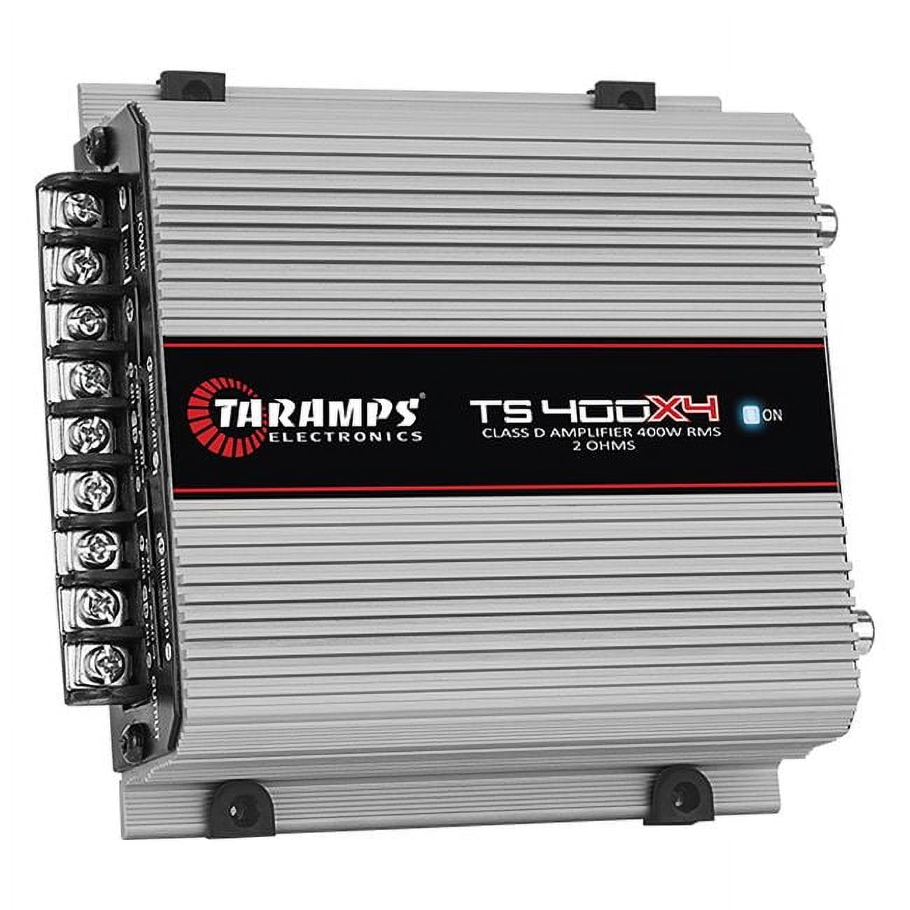 Taramps TS 400x4 4-Channel 400W RMS Vehicle Audio Amplifier, 1.46 lbs