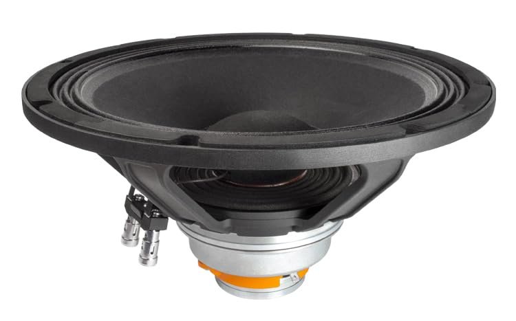 Faital Pro 12HX240-8 12-inch NEO Coaxial Loudspeaker 8-Ohms Triple Roll Cone Surround Speaker Professional Audio Applications 250-Watt Rms 500-Watt