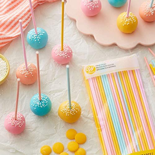 Wilton Treat Sticks Pastels 8 in. 100 Count