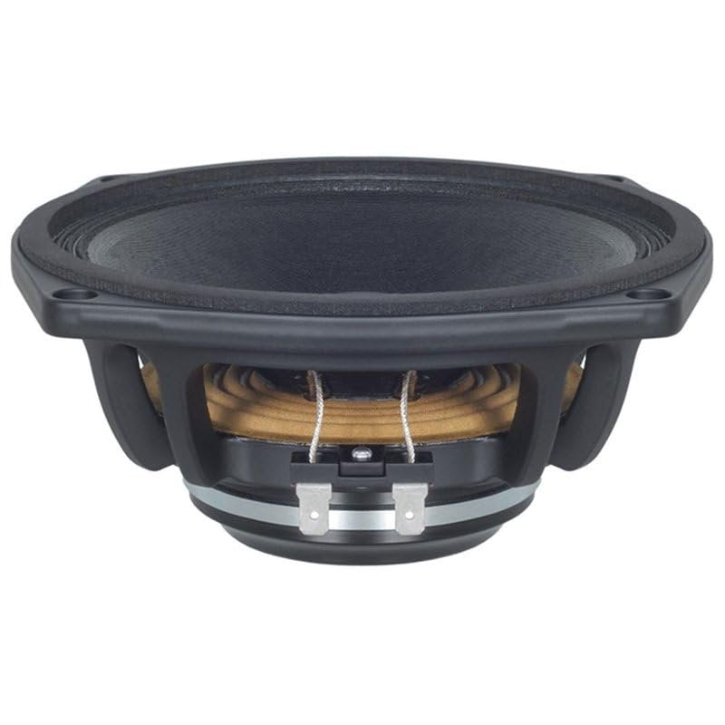 B&C Speakers 6MDN44-8 6.5-in Woofer with 8 Ohms Impedance & 400 Watts Continuous Power Handling Capacity & Neodymium Ring Magnet