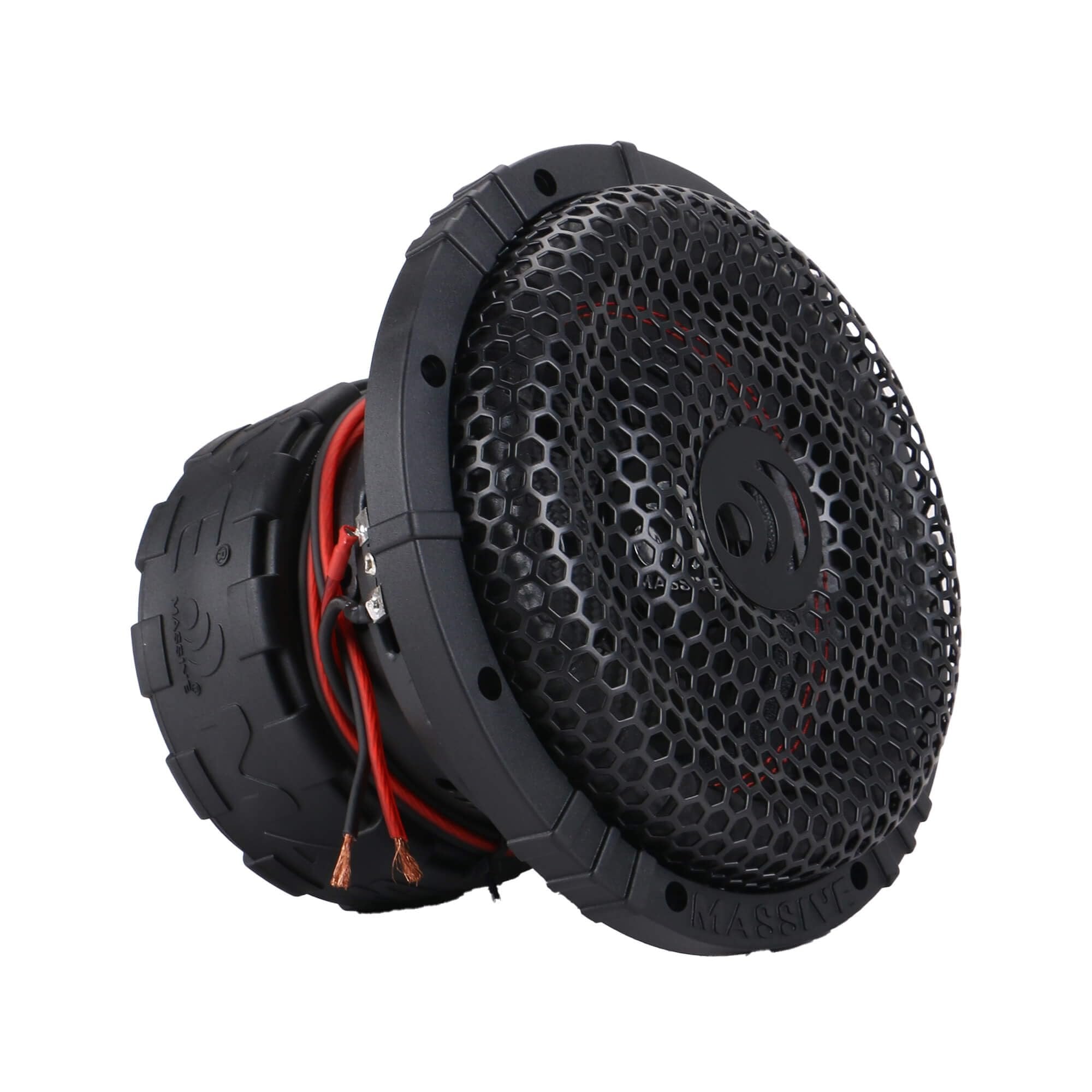 Massive Audio GTR82-8" 600 Watts RMS / 1200w MAX Dual 2 Ohm Subwoofer with Grill
