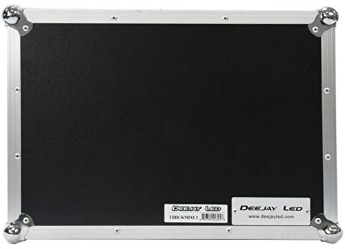 Fly-drive Case For 1 Mixer Cd Player Laptop Engineered To Hold Turntables, Mixer, Cd Players. Internal Midway Equipment Shelf Complete With Heavy Duty Piano Style Hinges DEEJAY LED TBHCKMIXLT