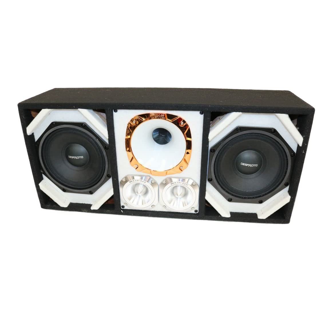 DEEJAY LED TBH8WHITE DEEJAYLED 2 8" Despacito Horn 2 TW Braz