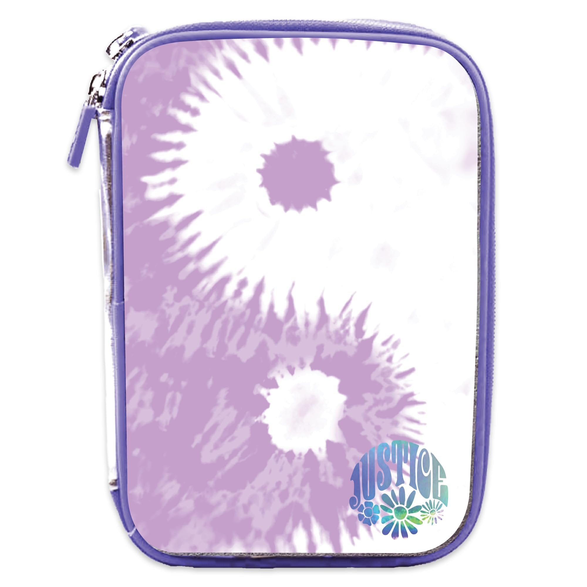 Innovative Designs Justice Pencil Case Organizer, Pen or Pencil Pouch with Zipper for Art Supplies or Stationery