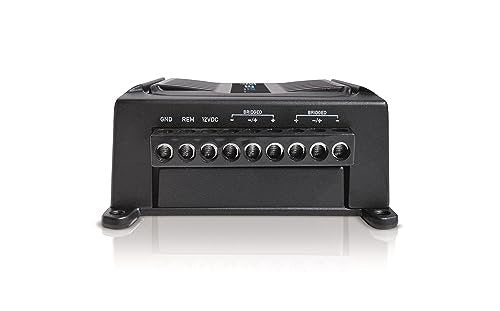 Banda Audioparts BD800.42OHM 800 Watts 4 Channel 2 Ohm Full Range Car Audio Amplfier 4 x 200 Watt Rms 4 Ohms Bridged - Black