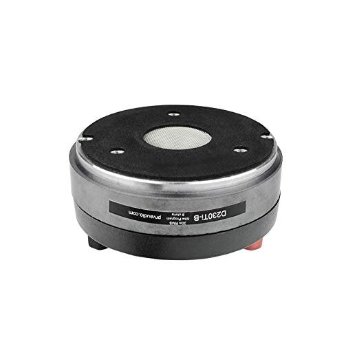 PRV AUDIO 1" Exit Bolt-on Driver D230Ti-B 60 Watts 8 Ohm, Pro Audio Titanium Compression Driver for Replacement for Pro Audio Systems (Single)