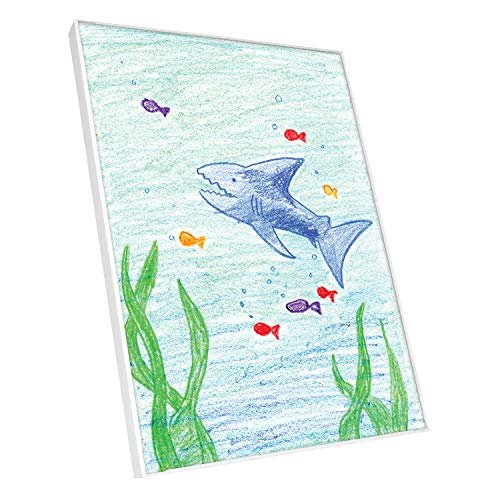 MCS Format Document Frame, Diploma and Certificate Frame, White, 8.5 x 11, 6-Pack