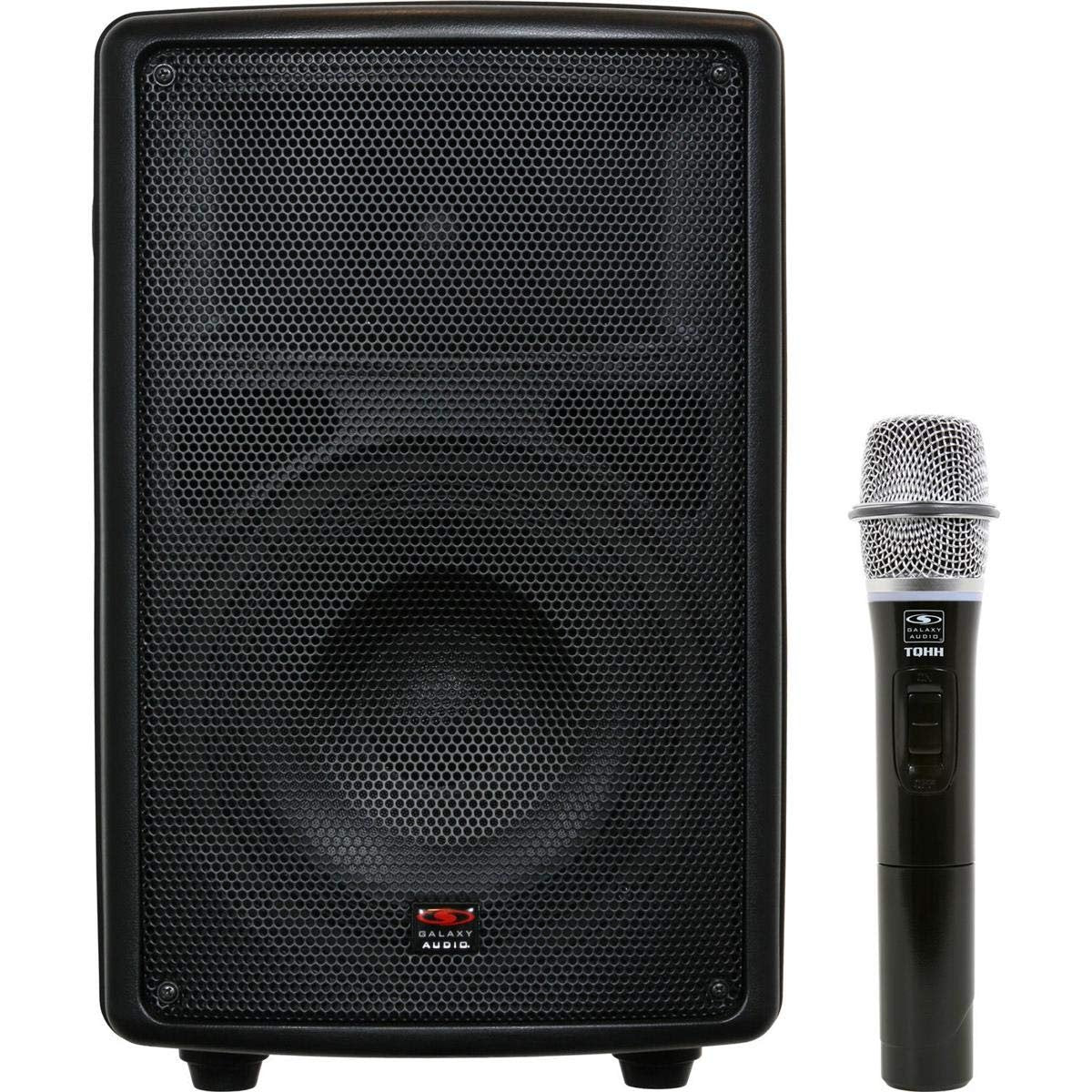 Galaxy Audio TQ8 Battery Powered Mini PA Speaker with Handheld Wireless Microphone
