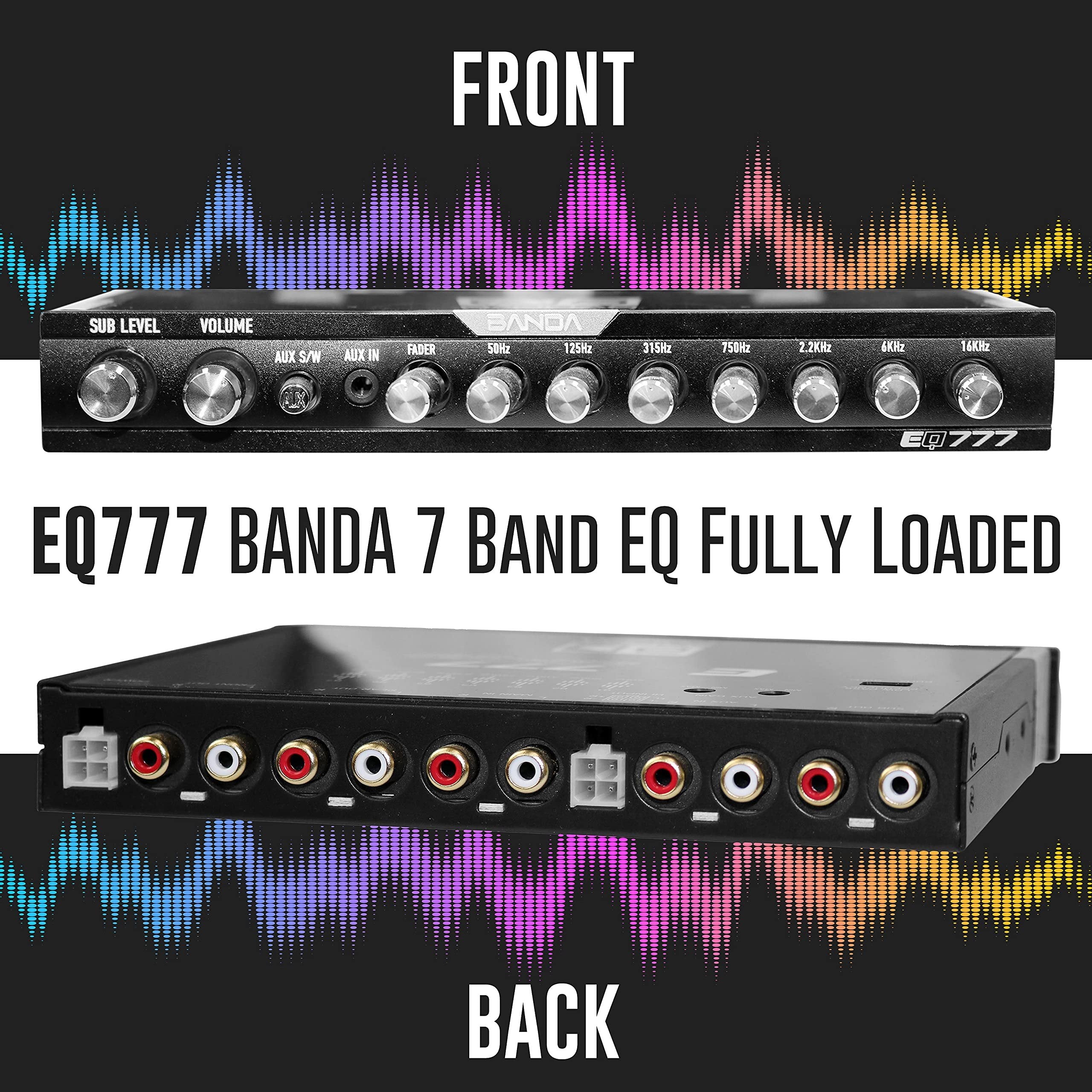 Banda Half Din Size Seven Banda Graphic Car Equ