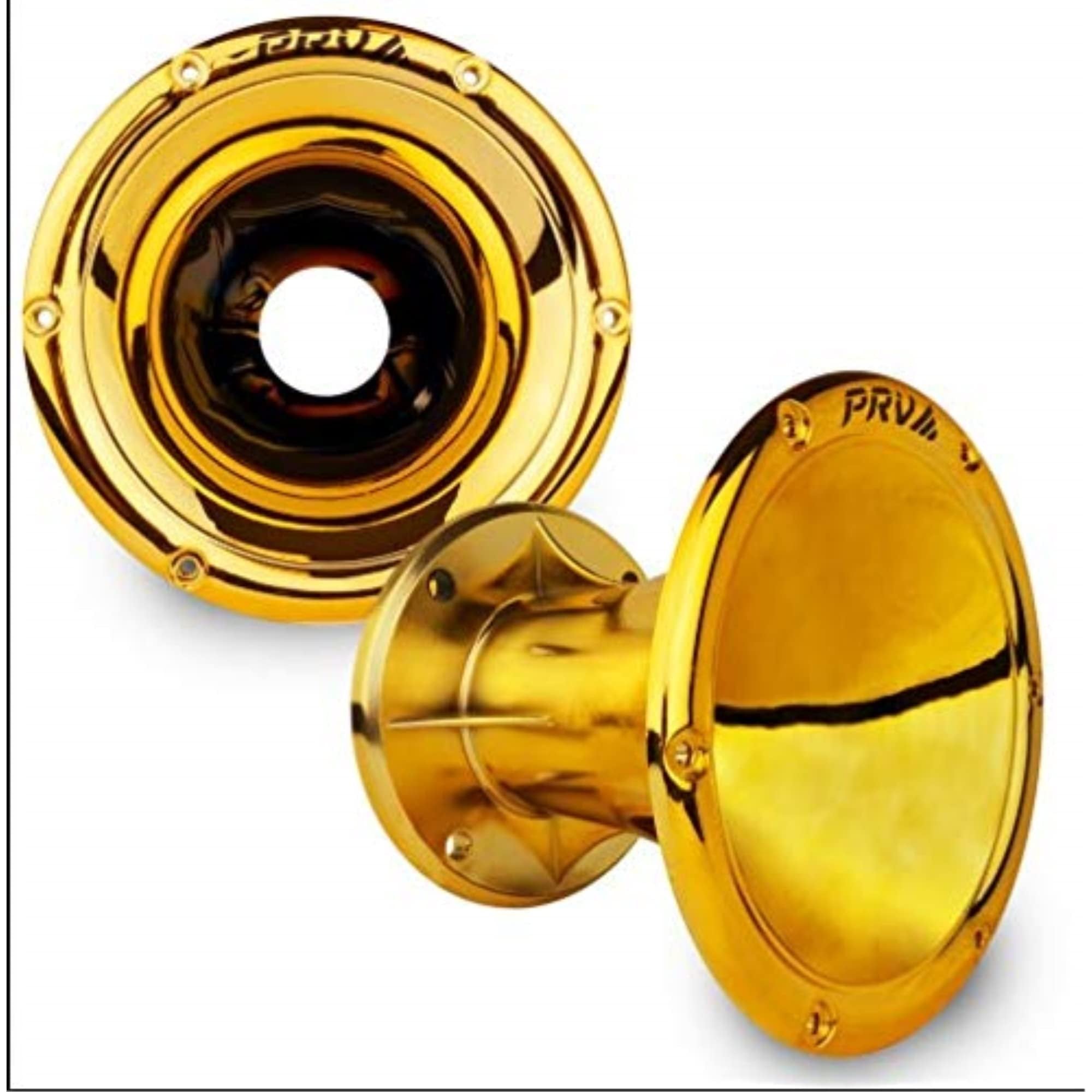 Deejay LED Gold Bolt-on Horn Flare with 2-in Throat