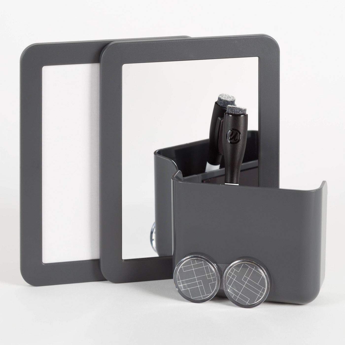 U-Brands Magnetic Locker Accessory Starter Kit - Black