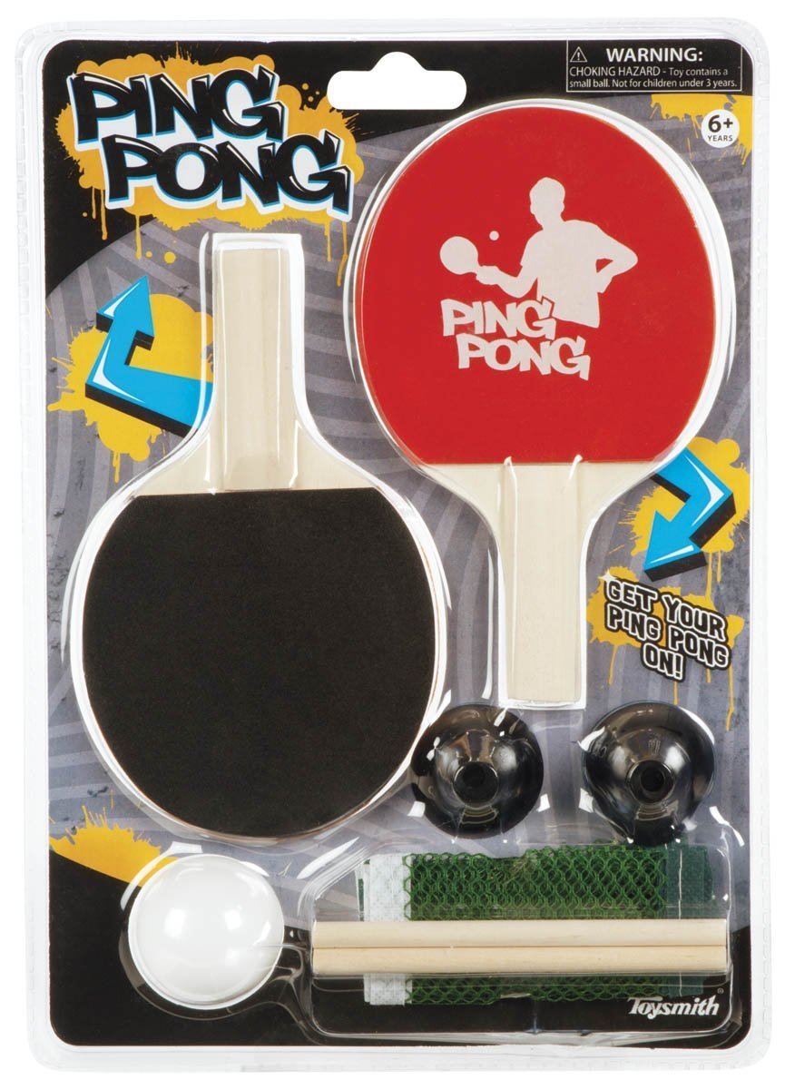 Toysmith Mini Ping Pong, Packaging May Vary