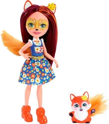 Spirit Enchantimals Doll and Small Animal Friend Figure, 6 inch Doll