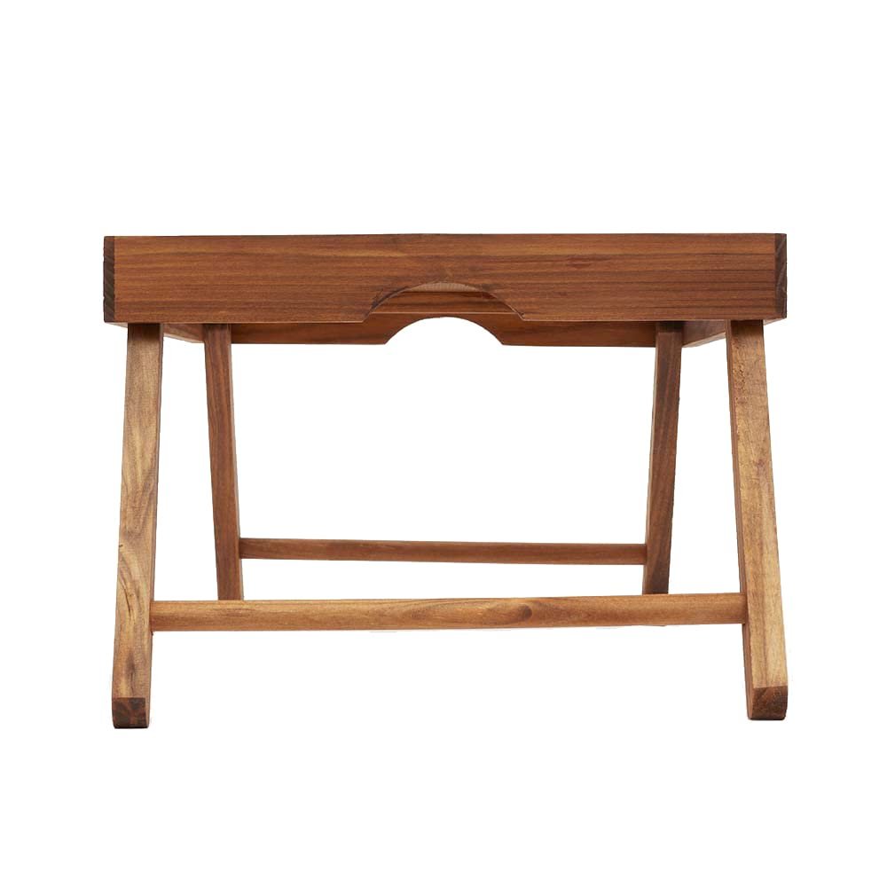 Home Basics Pine Bed Tray with Folding Legs
