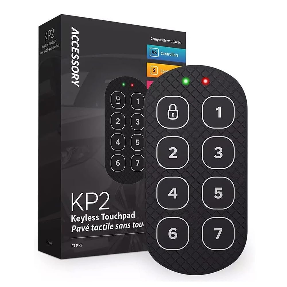Compustar FTKP2 - KP2 7-Digit Keyless Touchpad 4th Generation for Keyless Entry