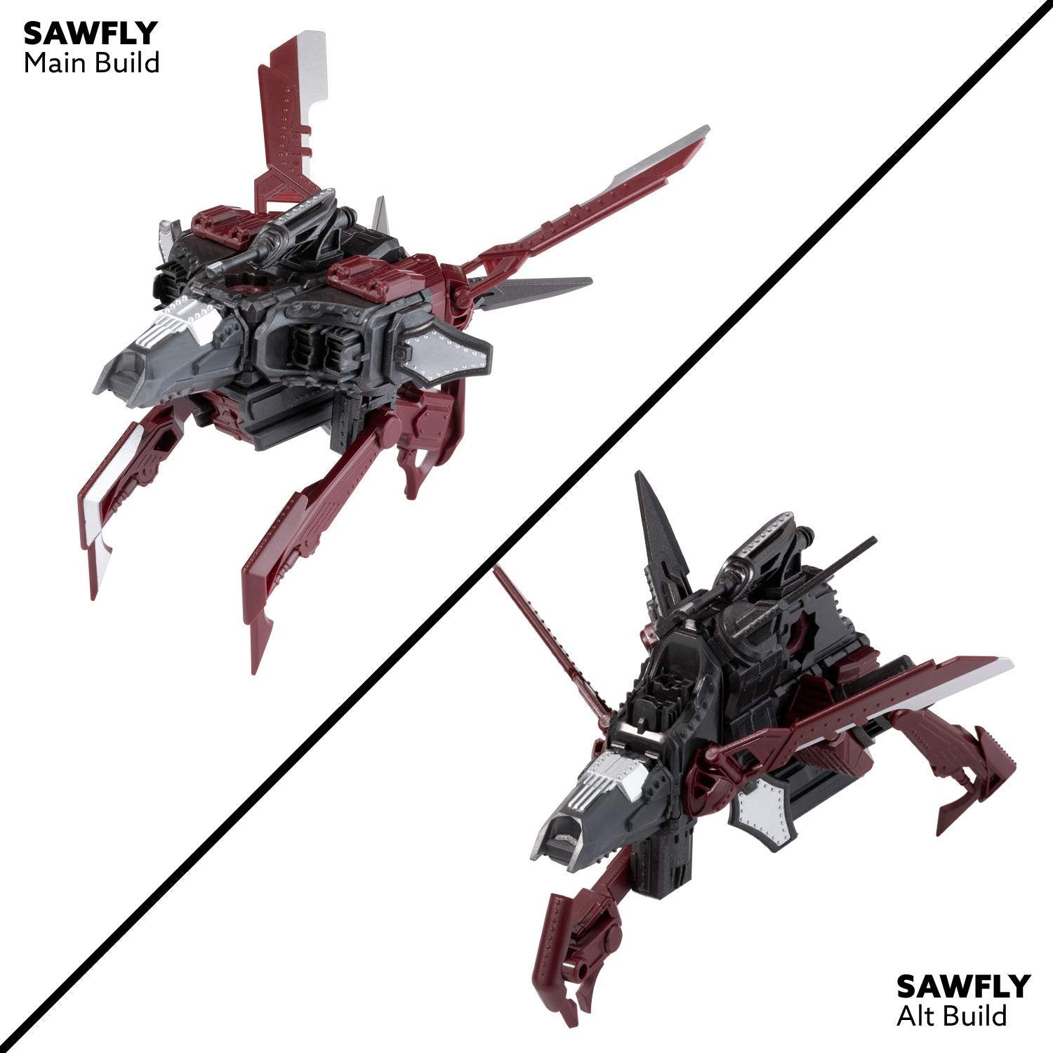 Snap Ships — Sawfly K.L.A.W. Minelayer — Construction Toy for Custom Building and Battle Play — for Ages 8+