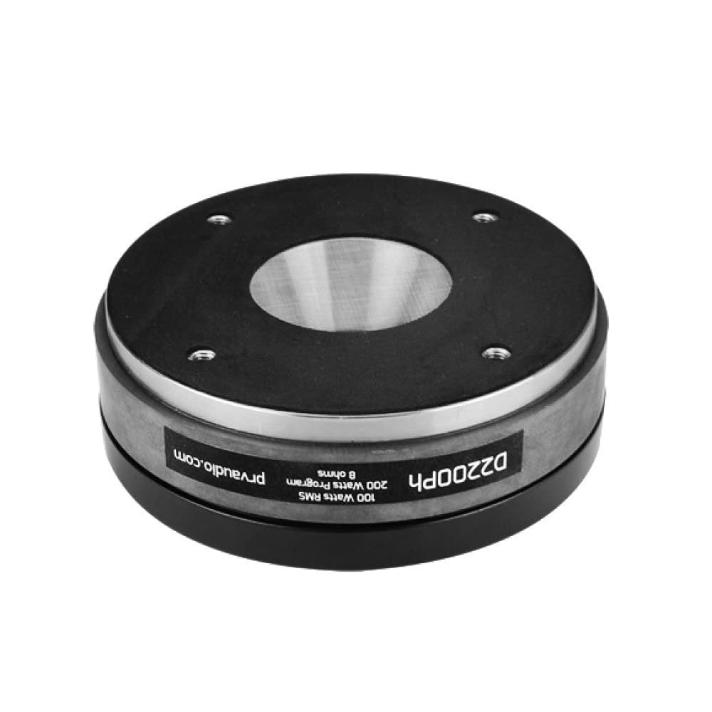 PRV AUDIO Compression Driver D2200Ph - 2 Inch Exit Phenolic Compression Driver for Mid High Vocals - Midrange Pro Car Audio Systems