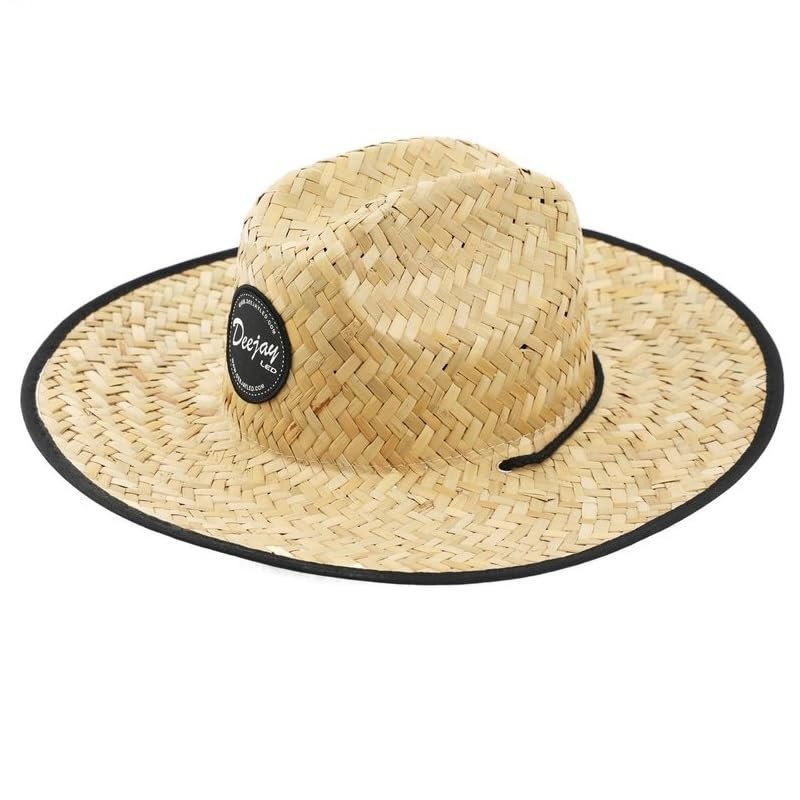 DJLA Straw HAT Black