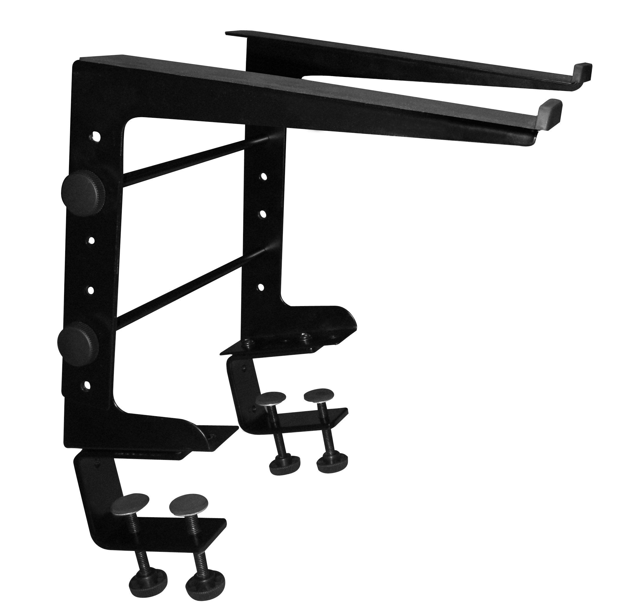 Ultimate Support JS-LPT100 JamStands Series Single-tier, Multi-purpose Laptop/DJ Stand with Stand Alone Base