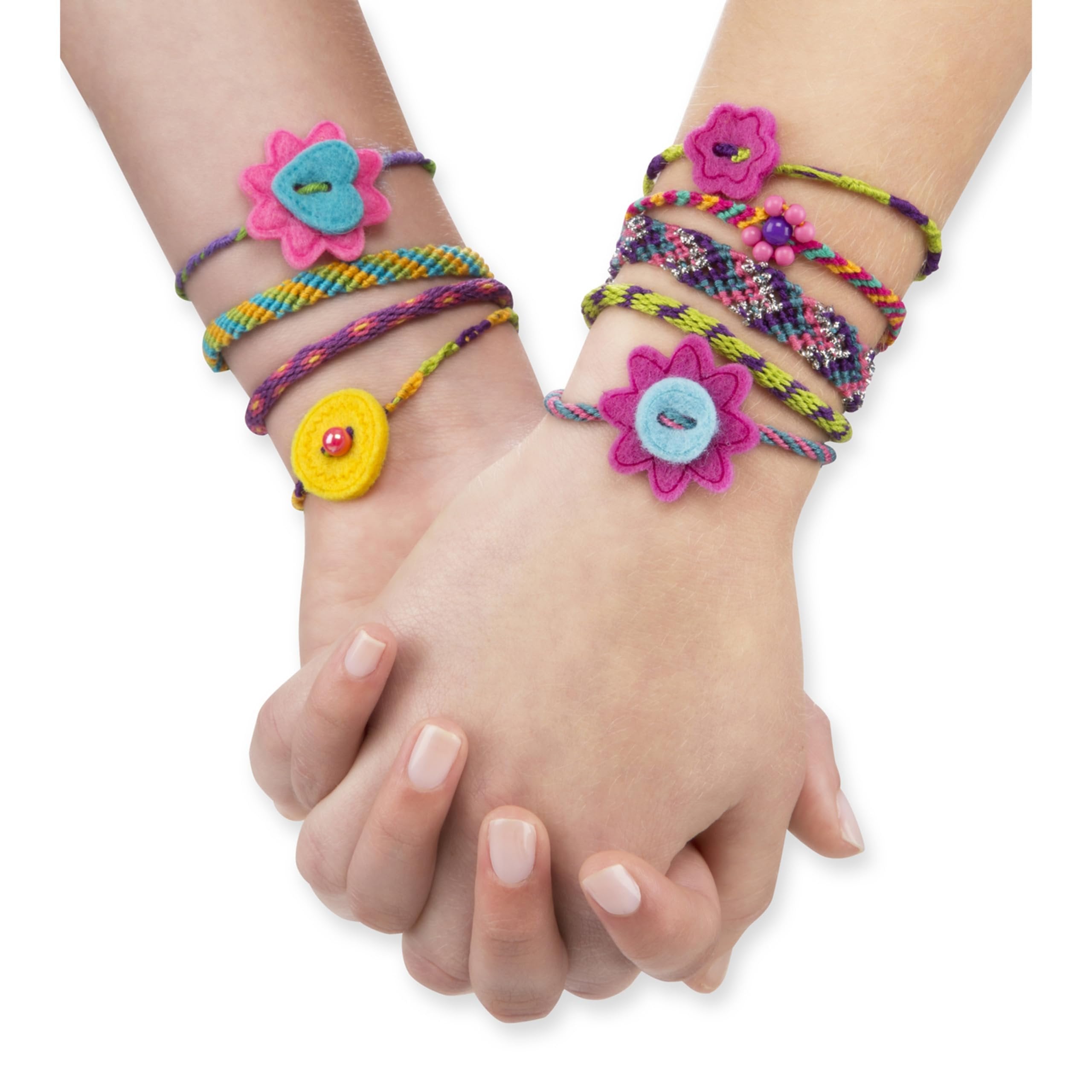 Melissa & Doug On the Go Friendship Bracelet Craft Set (Makes 10+ Bracelets)