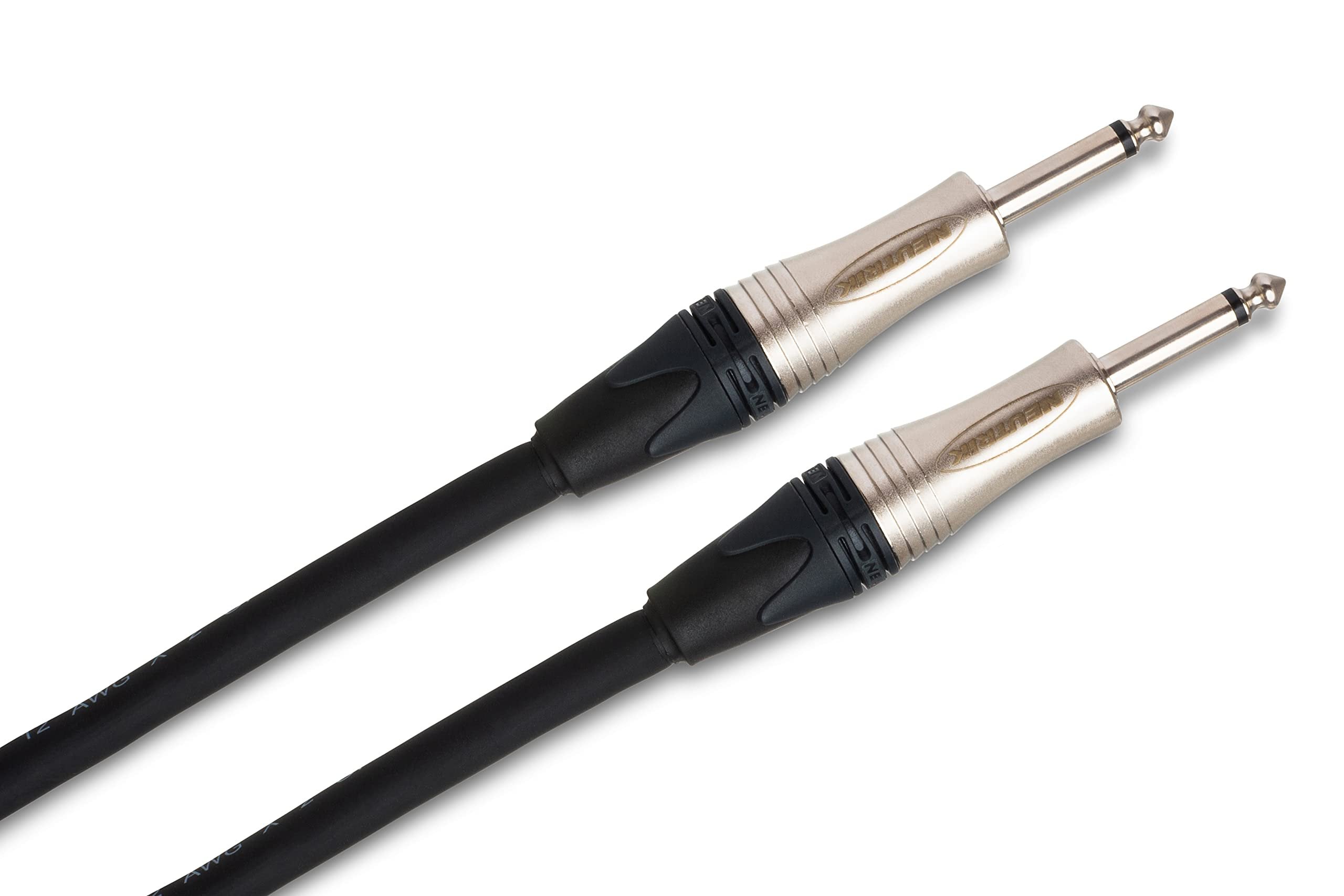 Hosa SKJ-225 Edge Speaker Cable - 1/4 inch TS to 1/4 inch TS - 25 foot