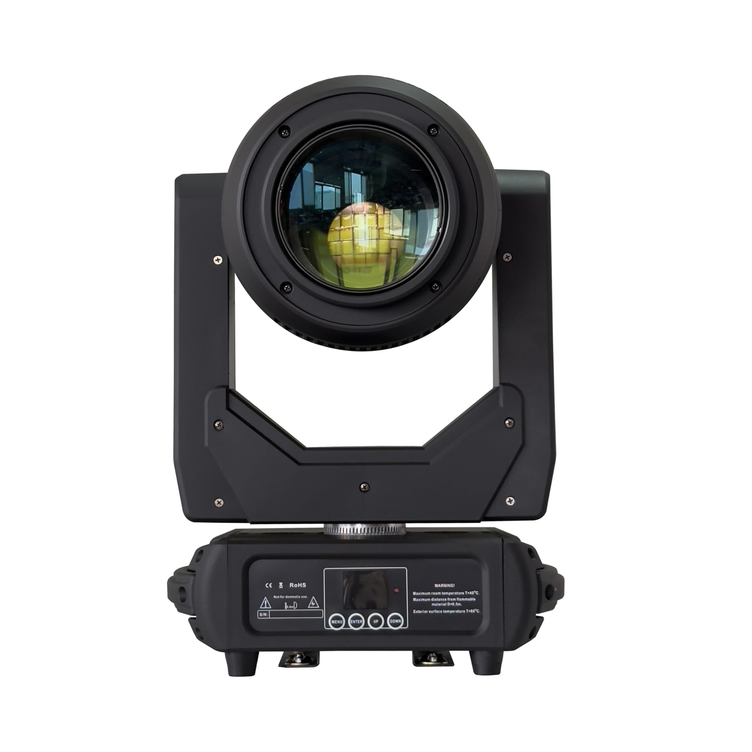 ANTAKIPRO Moving Head Beam Light, 350W LED Moving Head Light with Gobos, Prism, Zoom, and DMX Control for DJ Lighting, Night Club Lights, Stage Productions, Concerts, and Events