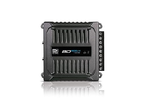 Banda Audioparts BD800.42OHM 800 Watts 4 Channel 2 Ohm Full Range Car Audio Amplfier 4 x 200 Watt Rms 4 Ohms Bridged - Black