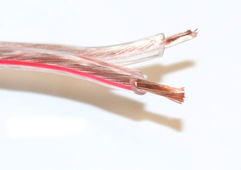 Professional Grade 500-foot 2-conductor 18 Gauge Stranded Speaker Hook Up Cable Ideal For Home, Car Or Office For Connecting A Receiver Or Amplifier To Speakers For Great Sound DEEJAY LED TBH18AWG500