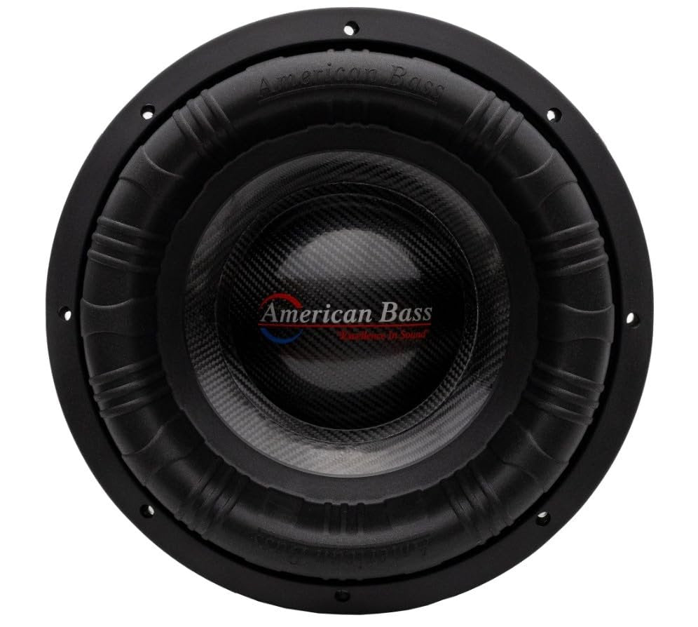 American Bass Godzilla 18 Inch Subwoofer 4700 Watt RMS and 12000 Watt Max Power, 1 Ohm Impedance, 425-oz Magnet, and 3.5-inch Voice Coil, Pack of 1