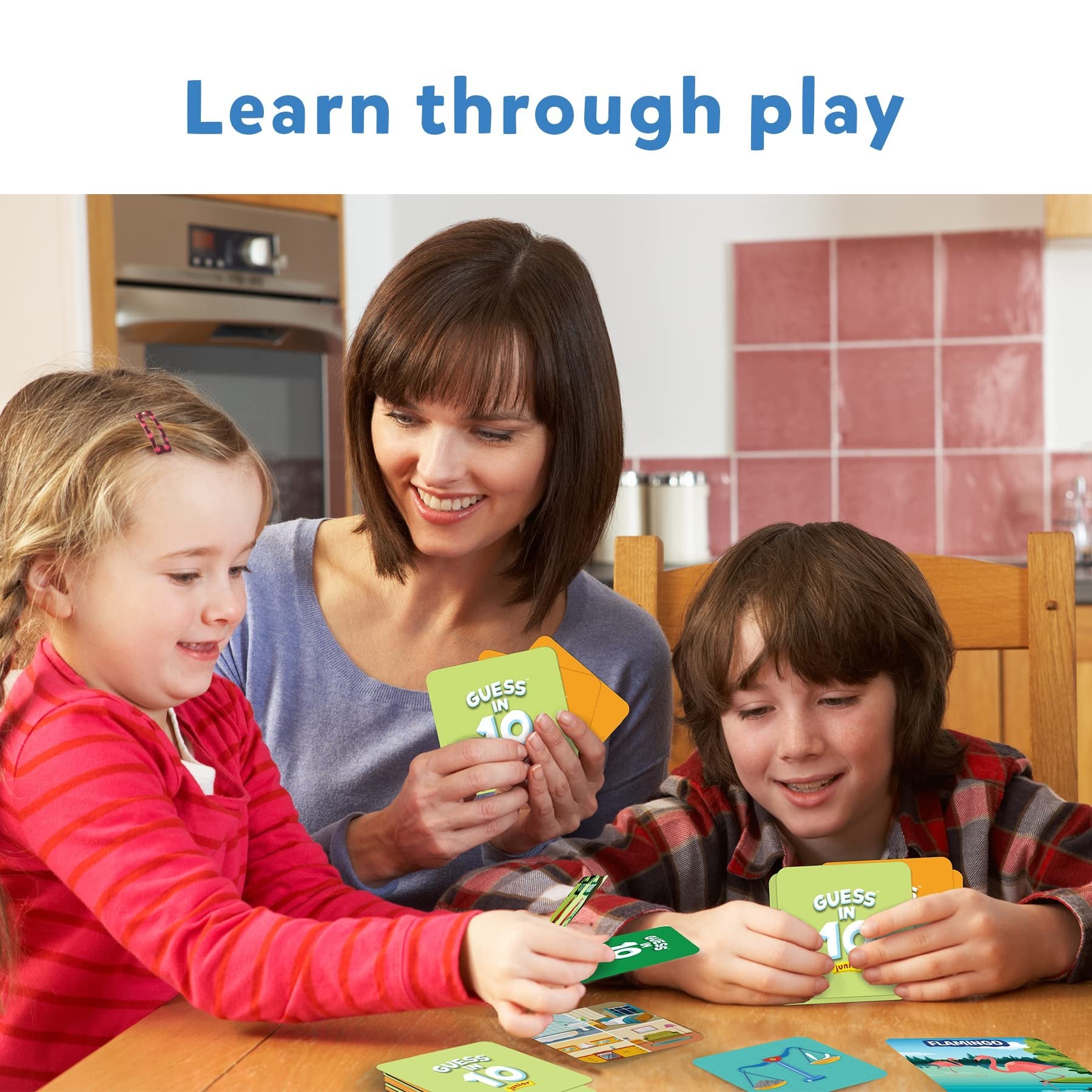 Skillmatics Card Game - Guess in 10 Junior Animals & Inside My House Combo, Quick Game of Smart Questions, Gifts & Fun Learning for Ages 3 to 6