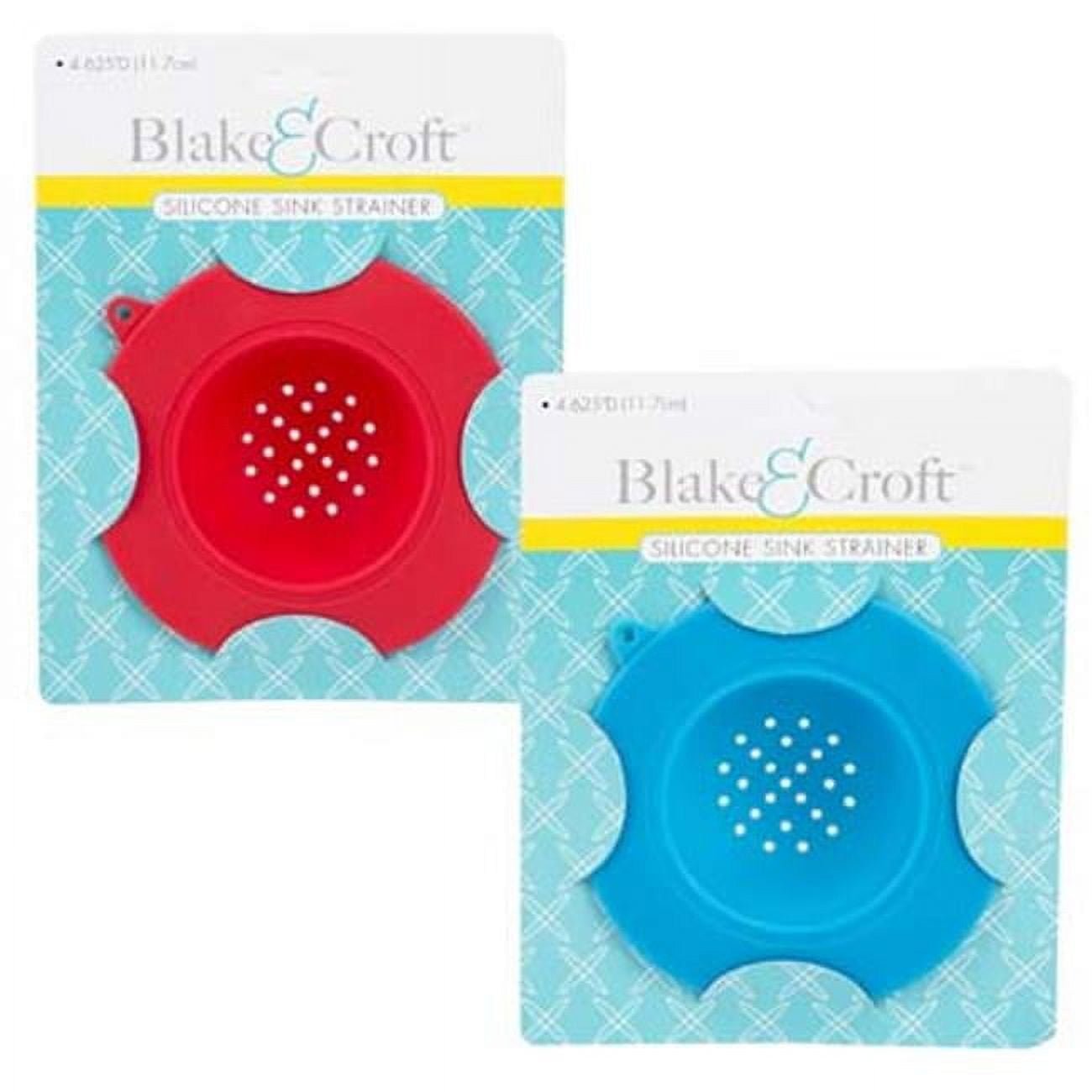 Regent Products G25803T 4.625 in. Silicone Sink Strainer with B & C TCD, 2 Assorted Color