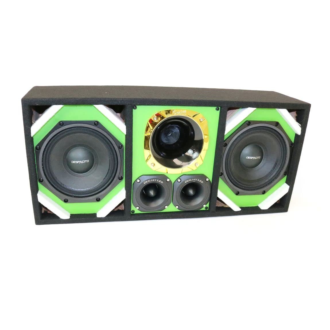 DEEJAY LED TBH8GREEN DEEJAYLED 2 8" Despacito Horn 2 TW Braz