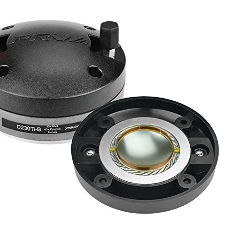 PRV AUDIO 1" Exit Bolt-on Driver D230Ti-B 60 Watts 8 Ohm, Pro Audio Titanium Compression Driver for Replacement for Pro Audio Systems (Single)