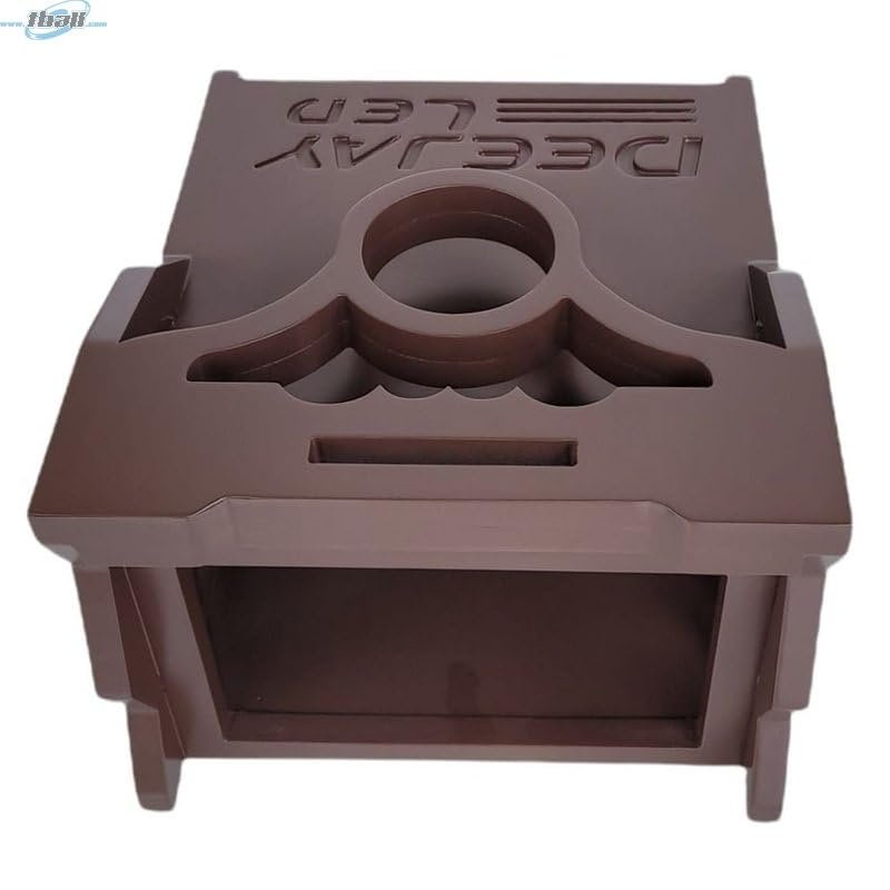 DEEJAY LED TBH1D3EQBNHONDA DJL One Din Two EQ Brown Paint Honda Stylish Wooden Controller Case for Mobile Competitions