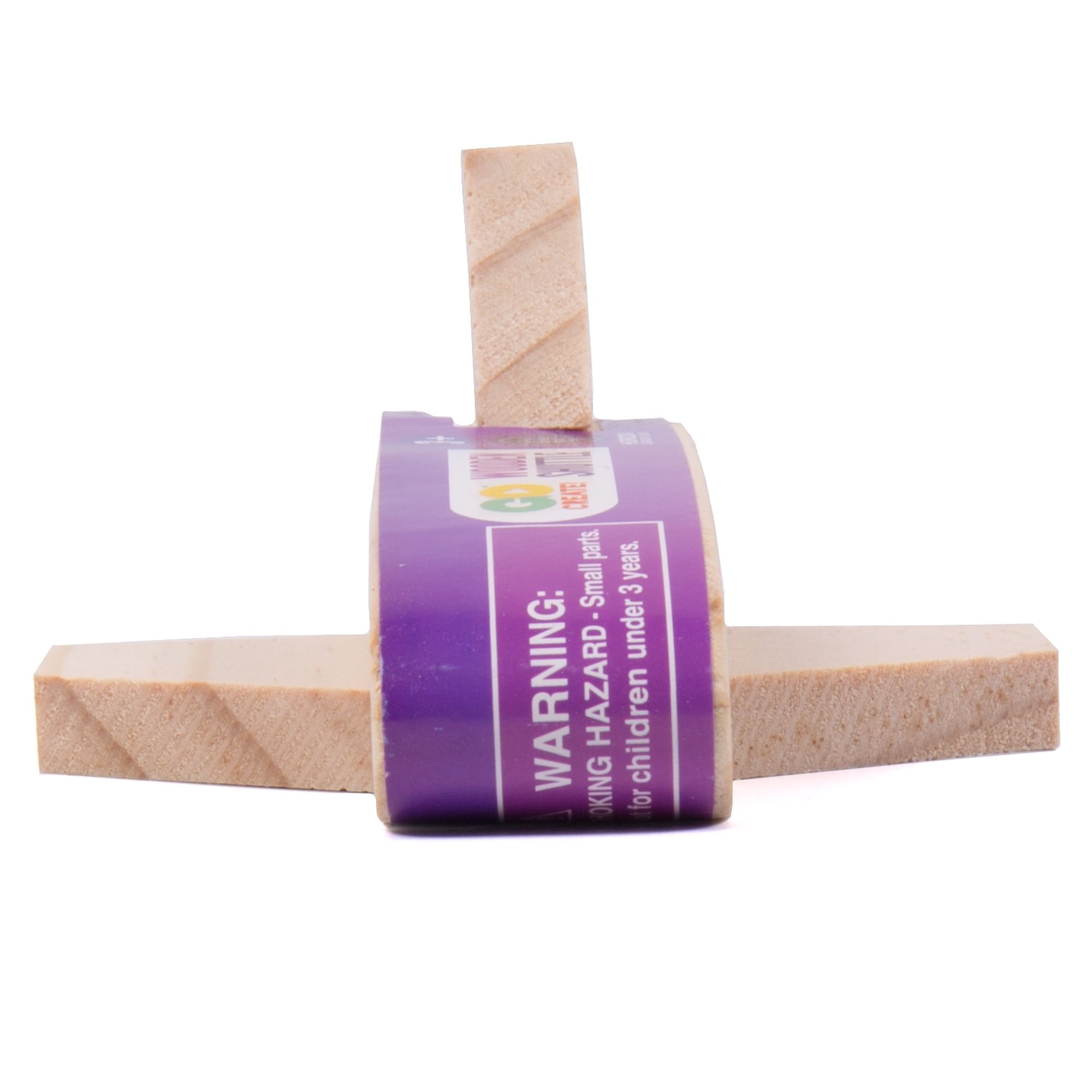 Go Create! Wooden Shuttle, 1 Each