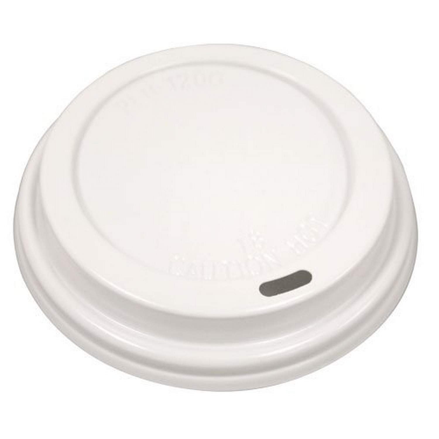 Premium White Paper Hot Cup Lids - (20 Pc) - Eco-Friendly, Leak-Proof & Stylish Design - Perfect Fit for Your On-The-Go Beverages