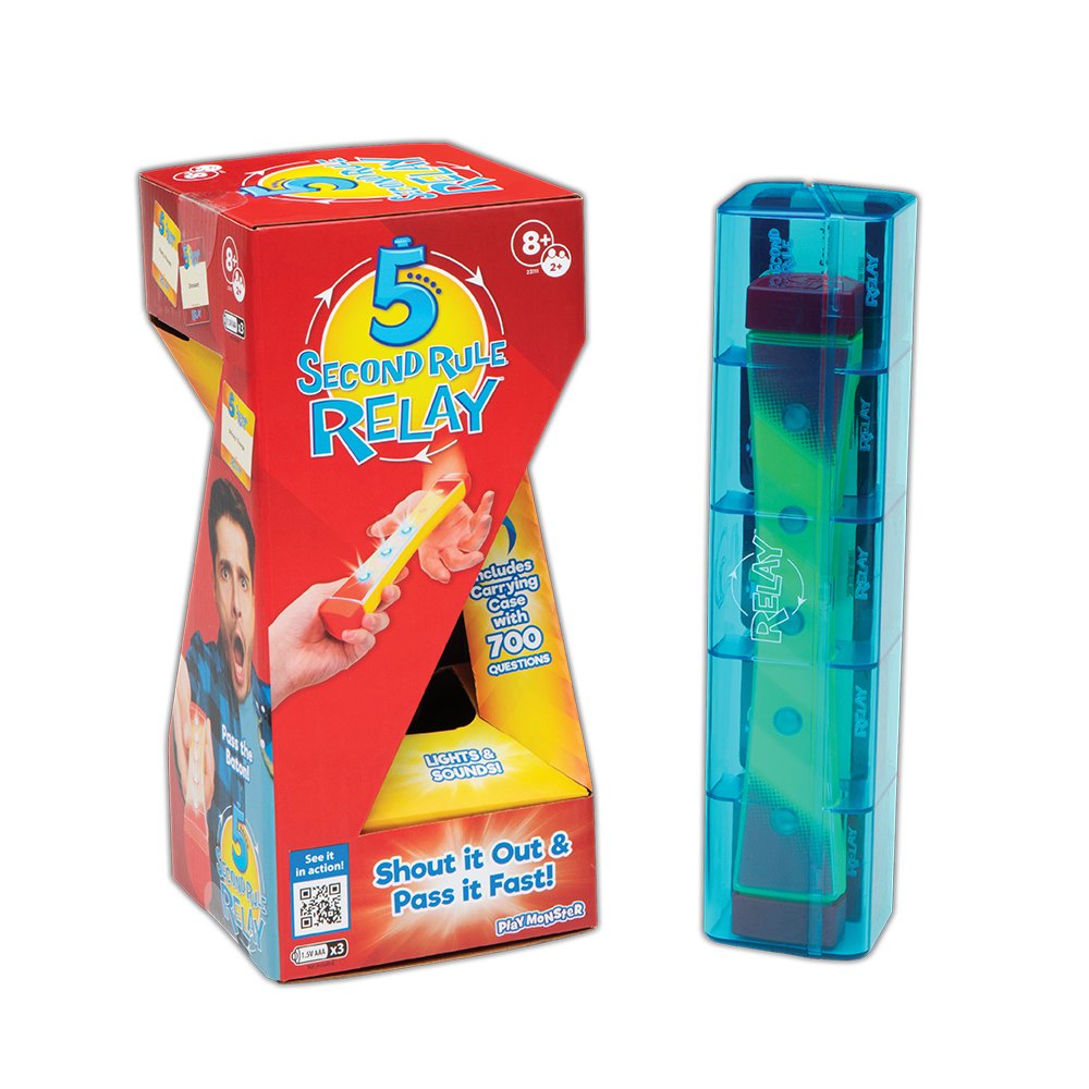 5 Second Rule Relay - Family Party Game - Ages 8 and Up