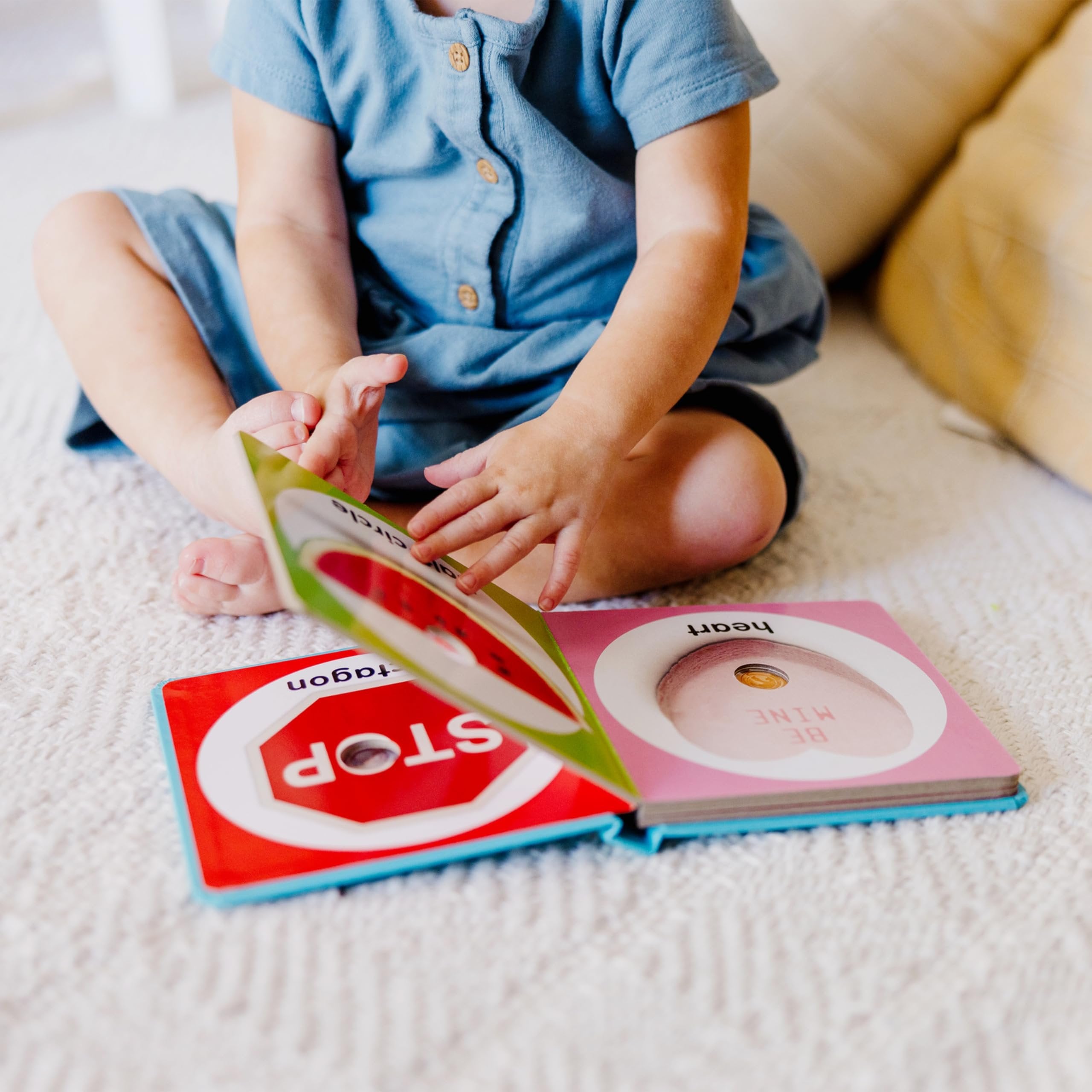 Melissa & Doug Children’s Book – Poke-a-Dot: First Shapes (Board Book with Buttons to Pop)