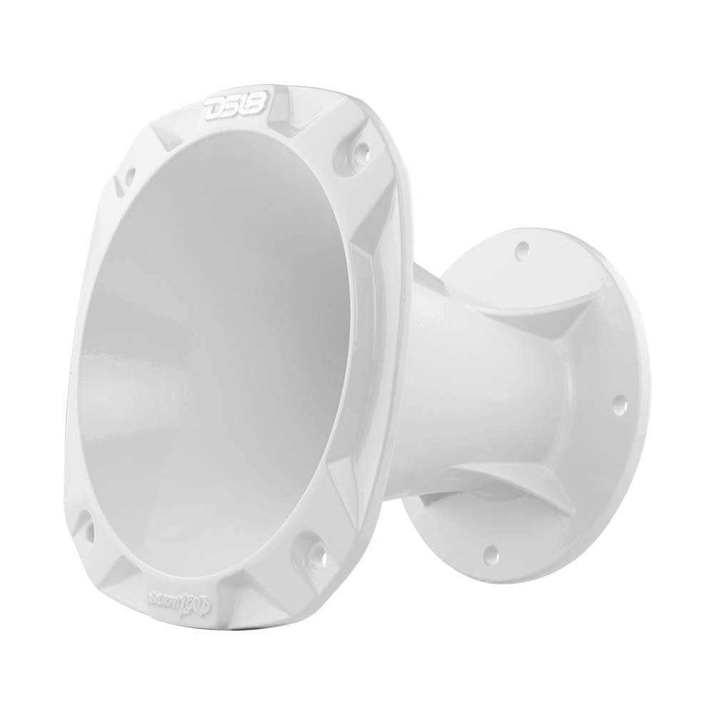 DS18PRO-HA52/WH 2" 100° Aluminum Bolt On Short Horn (White)