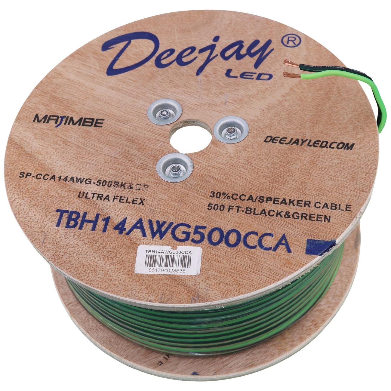 DJL 14GA 30 CCA 500FT Speaker Wire BL