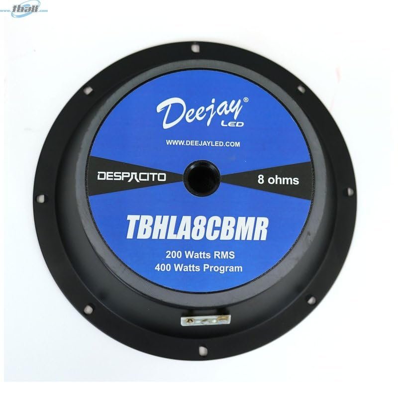 DEEJAY LED TBHLA8CBMR 8 Ohm 8-inch Sealed Back High Power Djl Despacito 8 Midrange