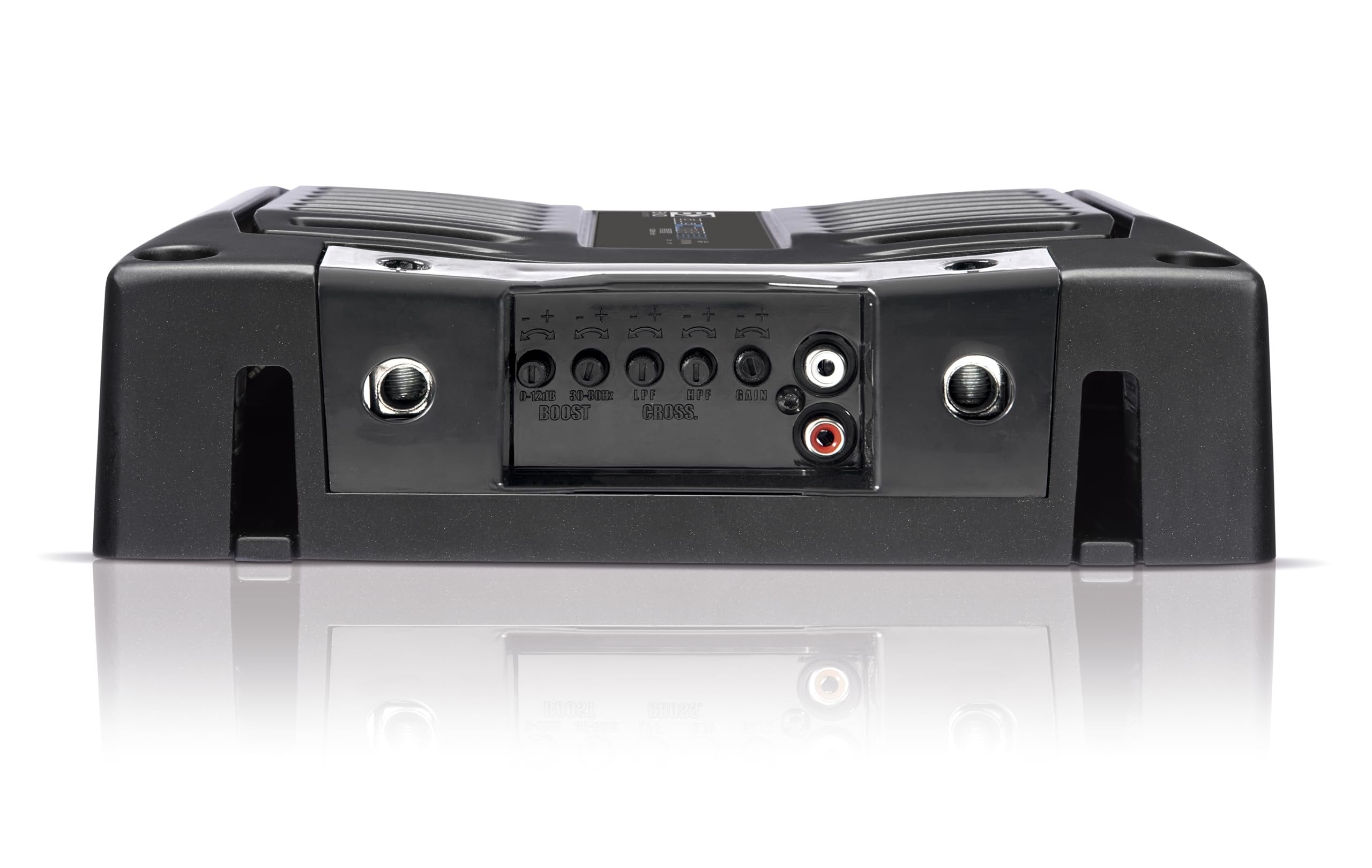 Banda 1-Channel Vehicle Audio Bass Amplifier - High-Powered Mono Bass Amplifier w/Subsonic Filter and Low Pass Filter Stable at 2 ohm, LED Indicators, Sound Specialization - 2K2