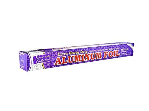 Aluminum Silver Foil Roll - 18" x 100", 1 Count - Premium Heavy Duty Quality for Kitchen, Cooking, Baking & Storage
