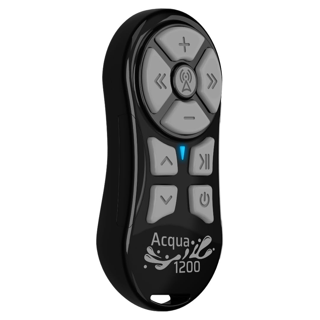 JFA Electronics K1200BLACK Acqua Universal Long Range Control Range 1,200 Meters Water Proof Black Remote Black