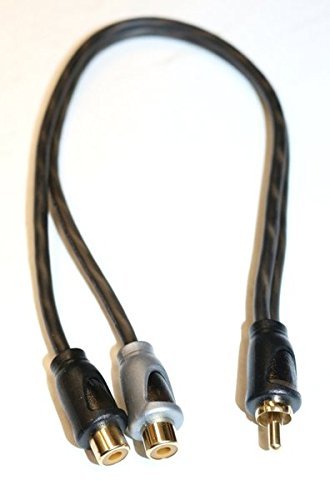 DEEJAY LED TBH1MALE2FEMALE 1 Male to 2 Female RCA Y Connect