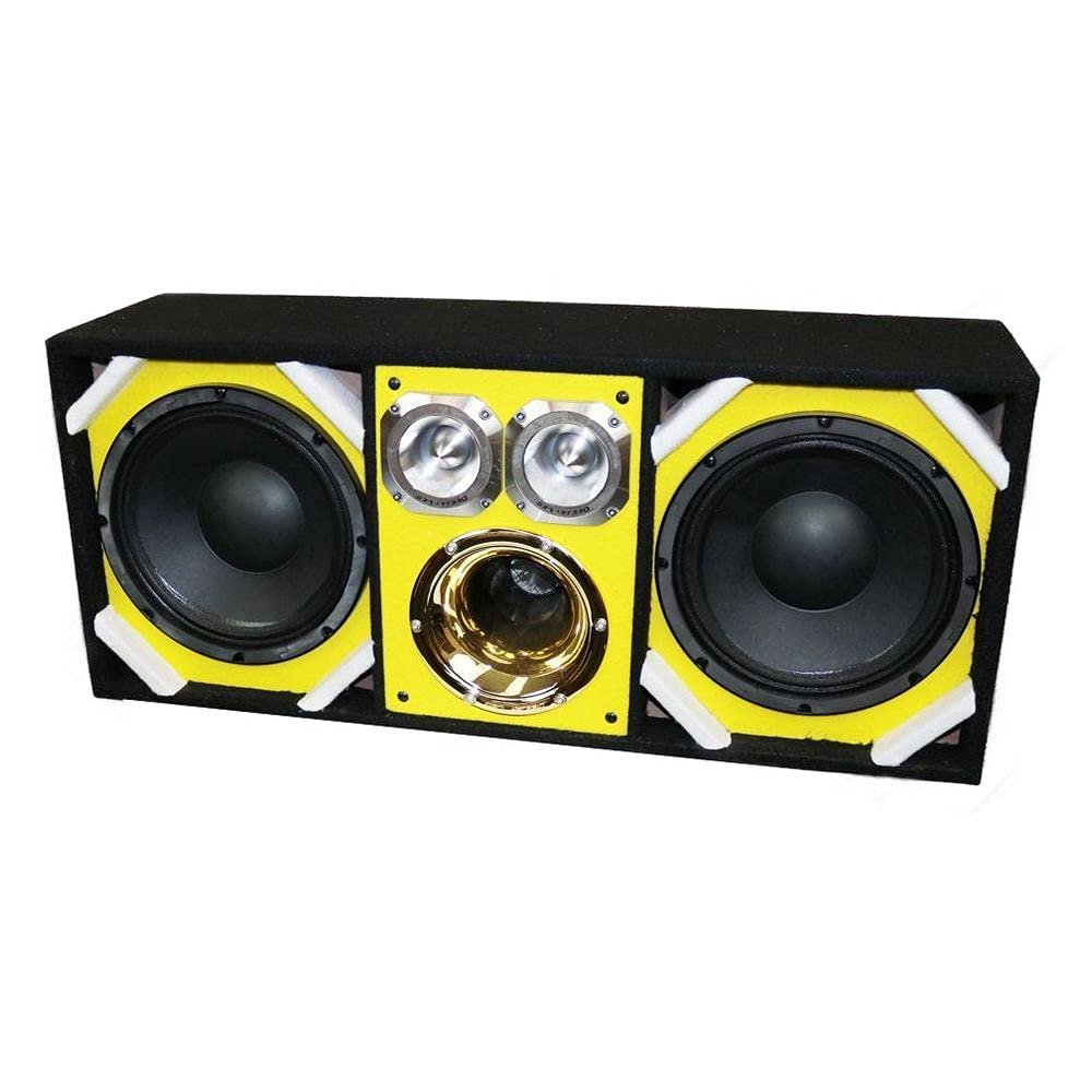 Deejay LED Chuchera Box w/Two Despacito Heavy Duty, Black