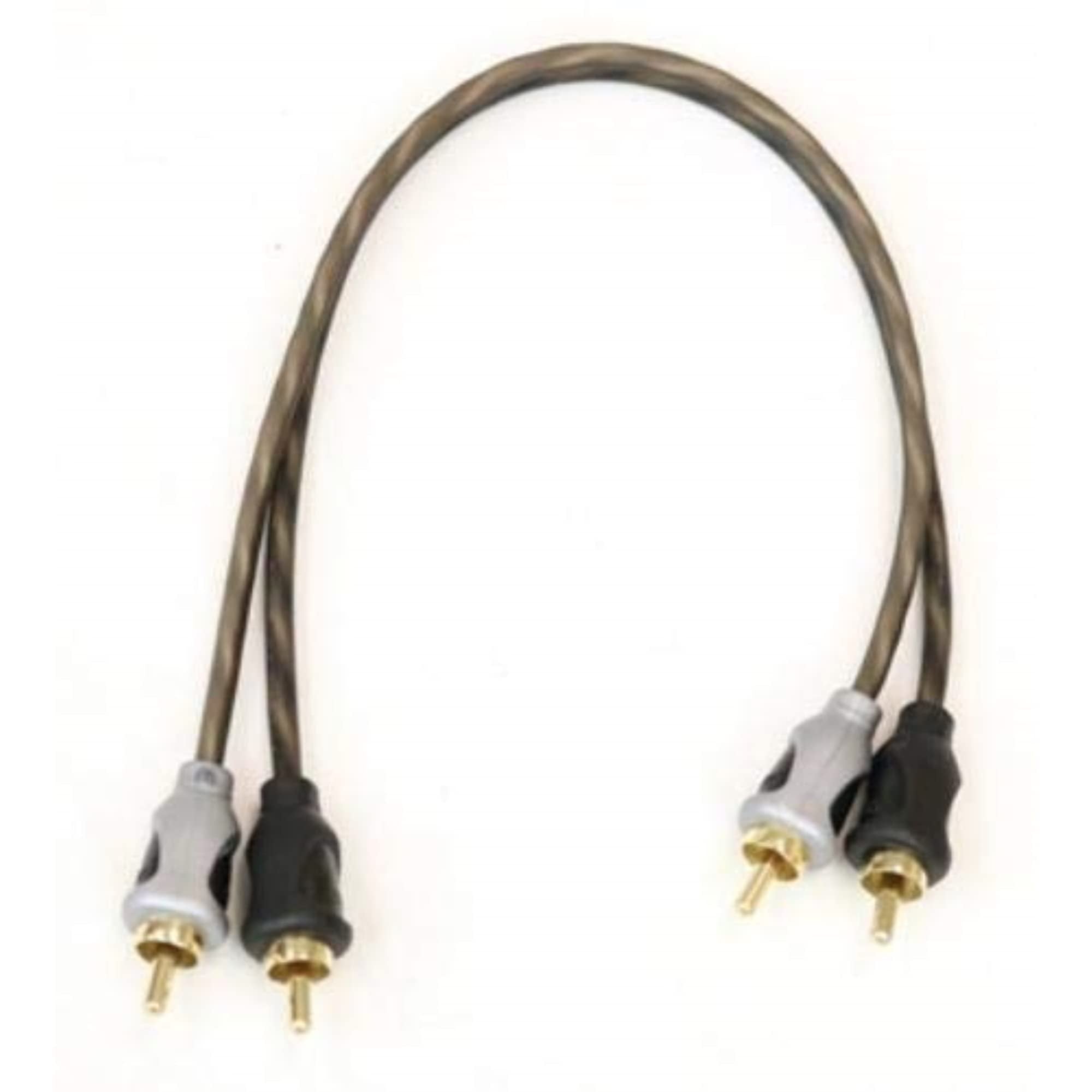 DEEJAYLED 1 Foot RCA to RCA Copper CAB